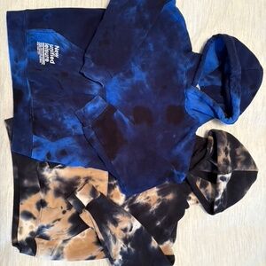 H&M Hoodie Tie Dye, Lot of 2. Size 8-10Y